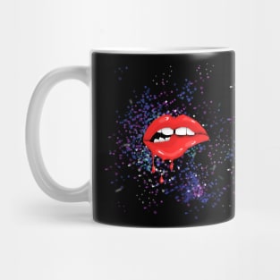 Space lips Mug